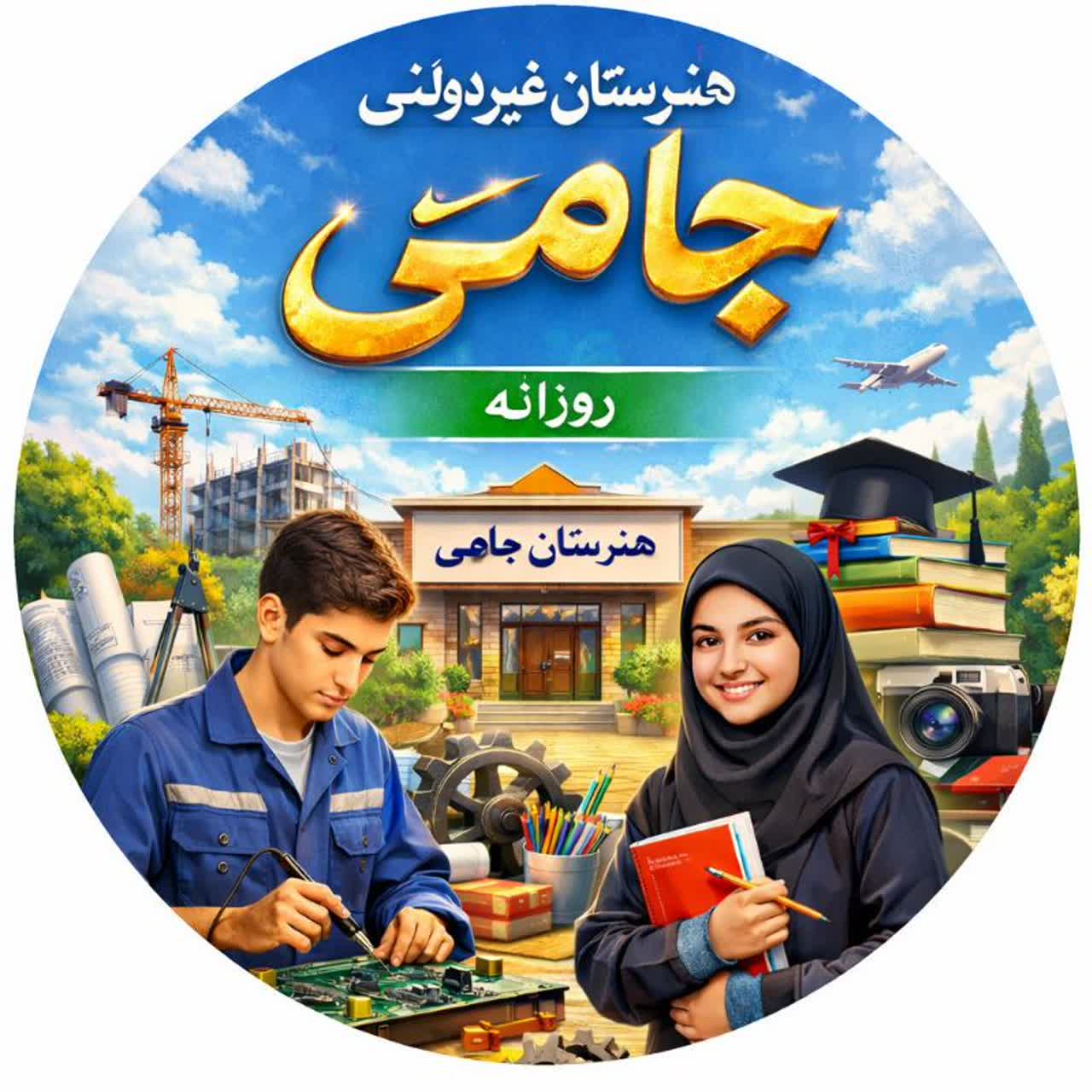 ویدیو های آموزشی و کلاس آنلاین هنرستان جامی